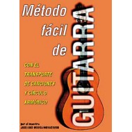 Método Fácil de Guitarra.Con el transporte de canciones y Círculo Armónico